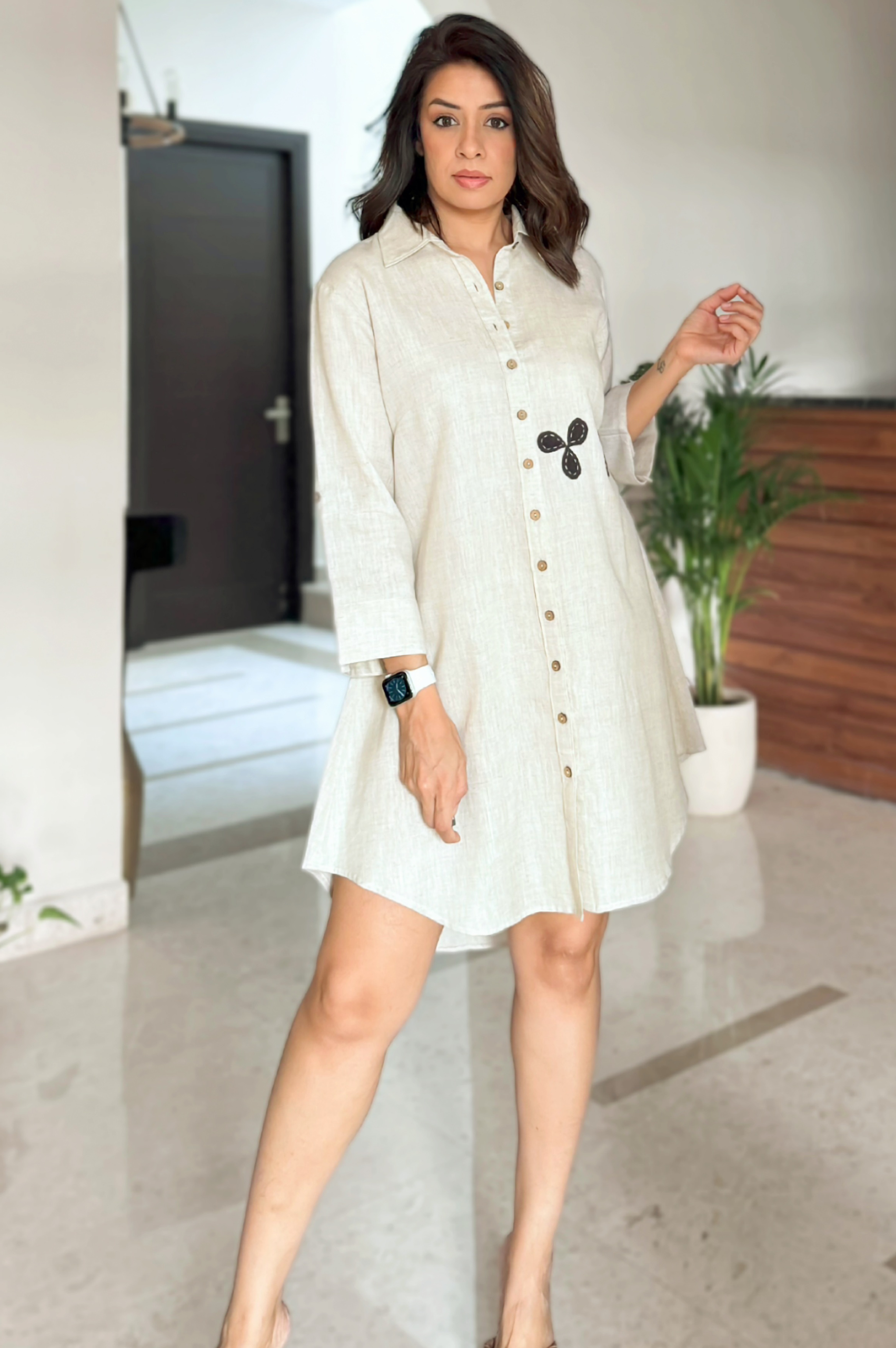 Shirt dress